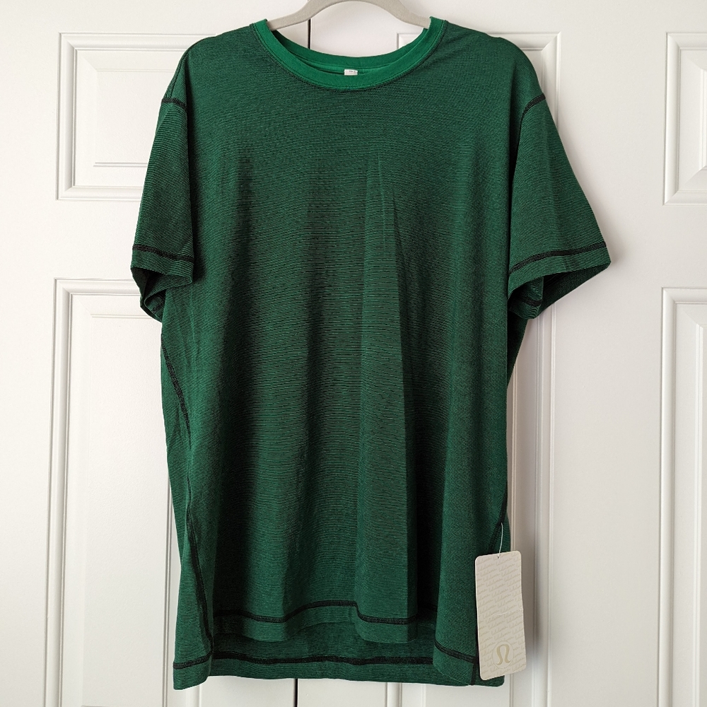Lululemon 5 Year Basic T Men's green